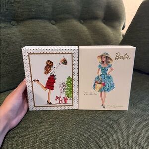 Two sets of greeting cards